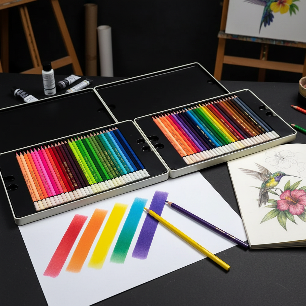 150 Artist Color Pencil Set