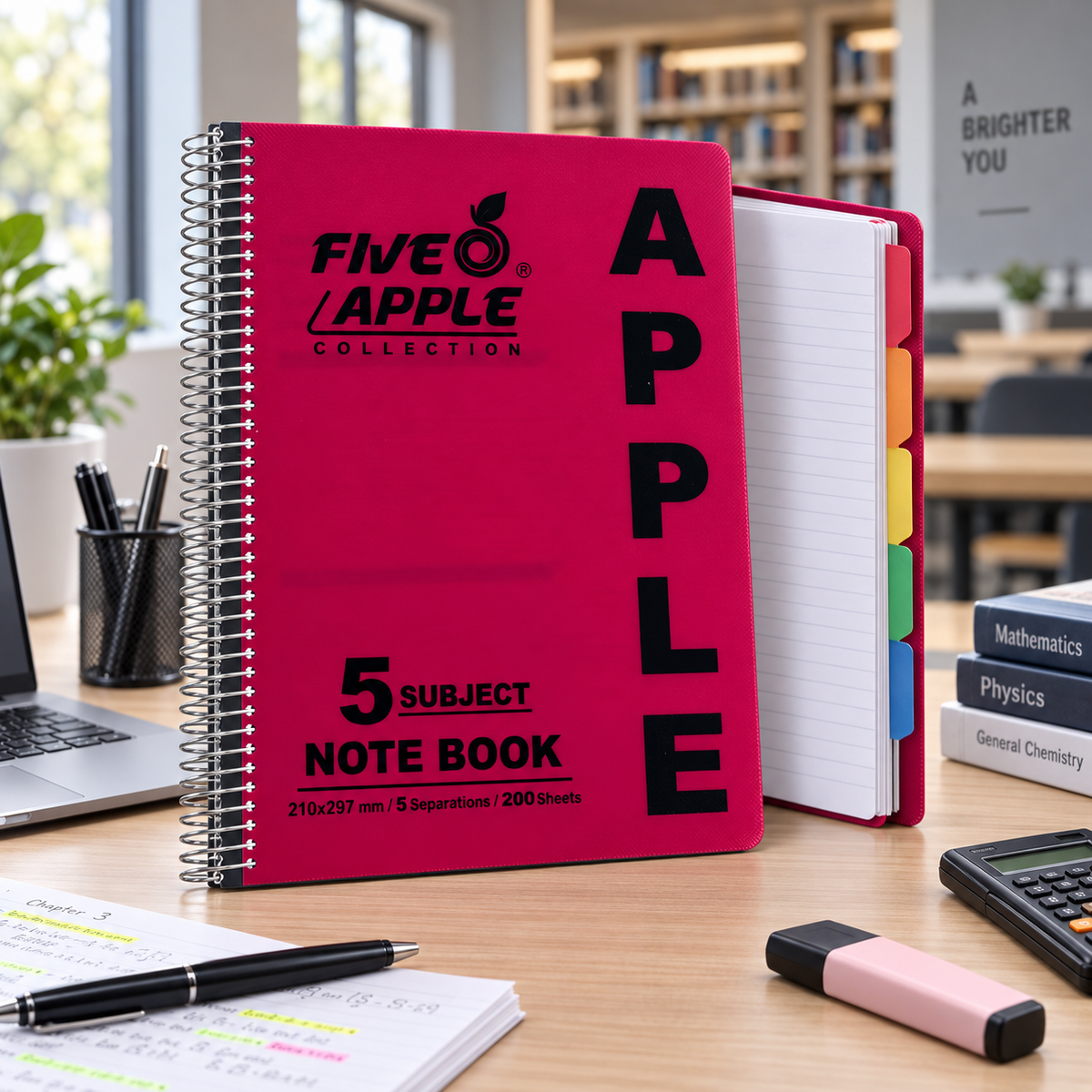 note book 5 subject APPEL