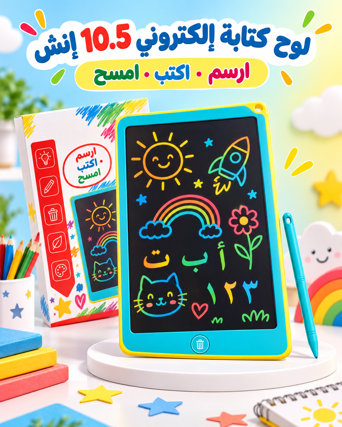 لوح إلكتروني 10.5 إنش
