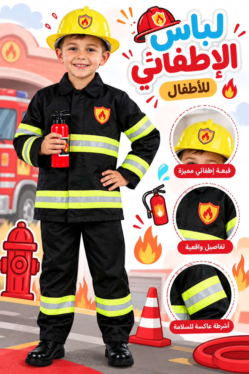 لباس الاطفائي