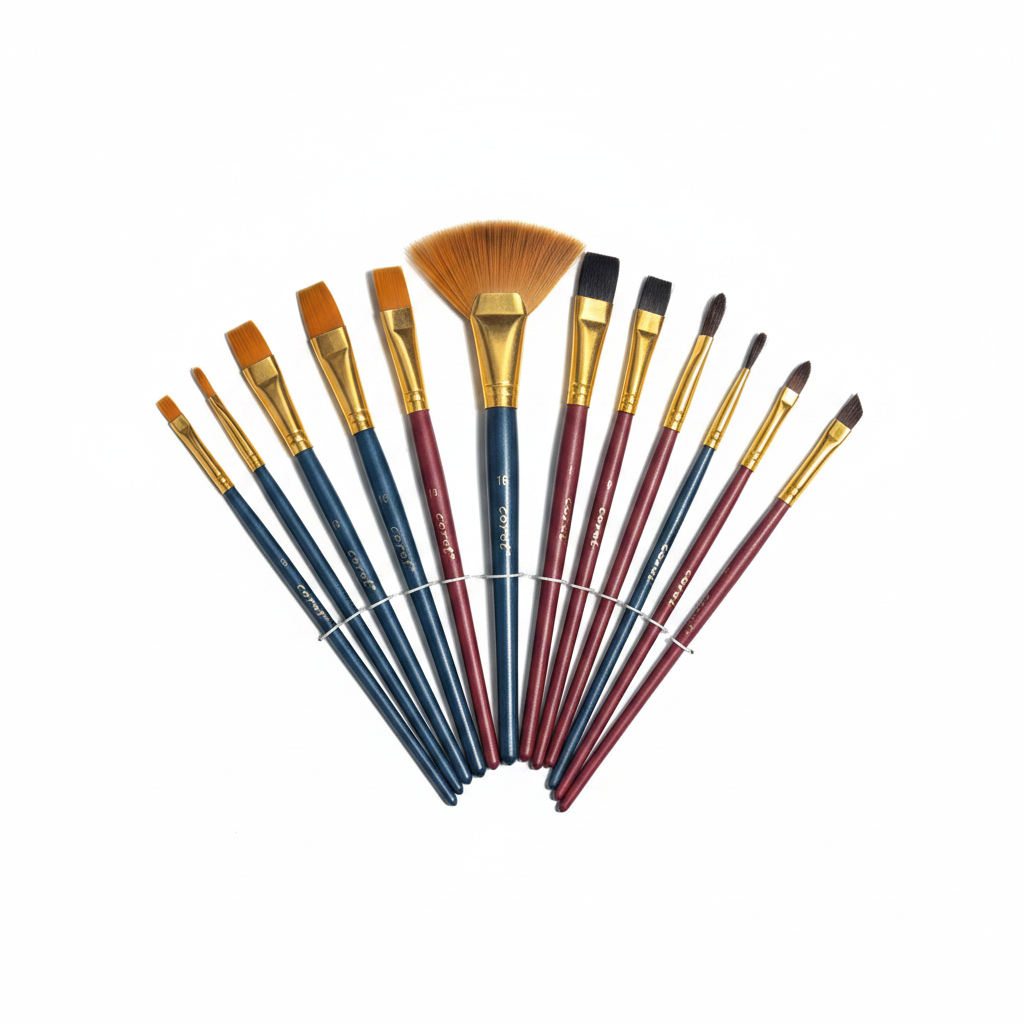 Corot Artist Brushes Set of 12