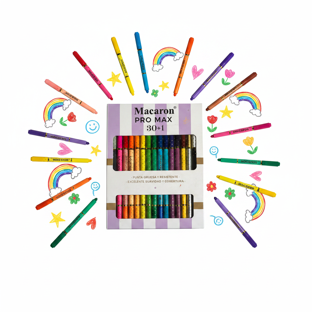 Macaron Pro Max Colors Set for Kids