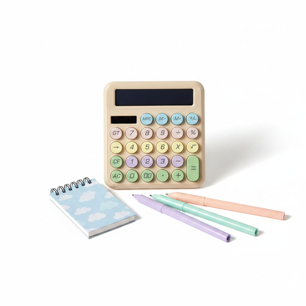 Pastel Rainbow Calculator