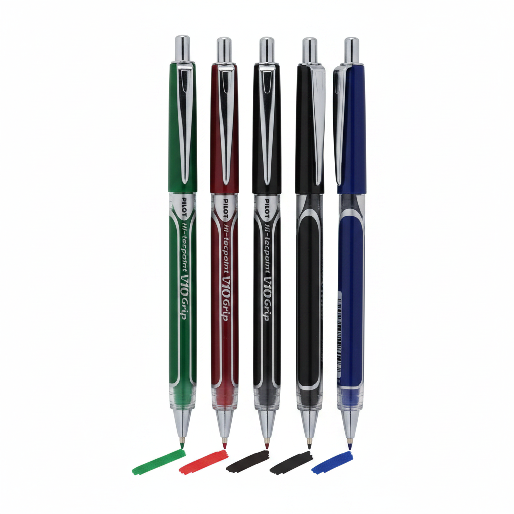 Pilot Hi-Tecpoint V10 Grip Pens